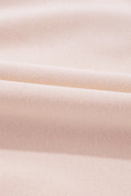 Load image into Gallery viewer, Parchment Embroidered Bow Lantern Sleeve Oversized Pullover Sweatshirt