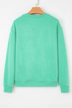 Load image into Gallery viewer, Aruba Blue Cute Halloween Ghost Embroidered Casual Sweatshirt