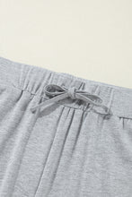 Load image into Gallery viewer, Light Grey Split Long Cardigan and Skinny Pants Lounge Set