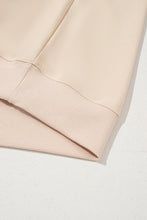 Load image into Gallery viewer, Apricot THANKS Chenille Embroidered Drop Shoulder Graphic Sweatshirt