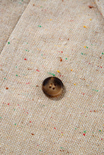 Load image into Gallery viewer, Oatmeal Single Breasted Elegant Suit Jacket