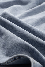 Load image into Gallery viewer, Beau Blue Denim Flap Pocket Curved Hem Shirt Vest