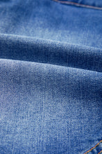 Load image into Gallery viewer, Ashleigh Blue Wrapped Crossed Waist Denim Mini Skirt