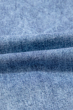 Load image into Gallery viewer, Ashleigh Blue Mineral Wash Bottom Cuff Distressed Wide Leg Jeans