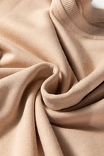 Load image into Gallery viewer, Oatmeal Varsity Striped Detail Crewneck Pullover Elastic Sweatpants 2pcs Outfit