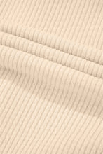 Load image into Gallery viewer, Apricot Solid Color Corduroy Buttoned Long Sleeve Shacket