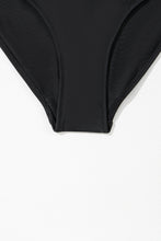 Cargar imagen en el visor de la galería, Rose Red Crossover Colorblock Cutout One Piece Swimsuit