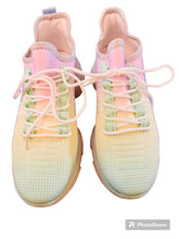 Cargar imagen en el visor de la galería, Spring Collection Tie Dye Lace Up Sneakers Pink Green Yellow