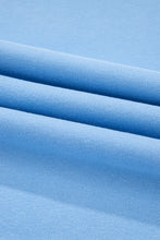 Load image into Gallery viewer, Beau Blue Striped Accent Pullover and Shorts Two Piece Casual Set