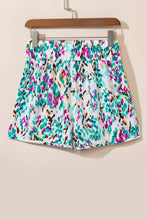 Load image into Gallery viewer, Pink Leopard High Waisted Athletic Shorts