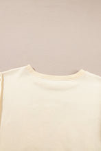 Load image into Gallery viewer, Apricot LOVE PATCH Graphic Oversized Sweatshirt