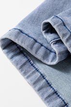 Load image into Gallery viewer, Beau Blue High Waist Button Zip Fly Bell Bottom Jeans