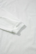 Load image into Gallery viewer, Orange JOLENE Ribbed Corded Oversized Sweatshirt