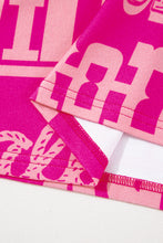 Cargar imagen en el visor de la galería, Rose Howdy Cowboy Letter Printed Western Fashion Tee