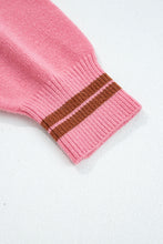 Load image into Gallery viewer, Peach Blossom See You Cowboy Embroidered Western Graphic Sweater