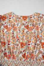 Load image into Gallery viewer, Khaki Plus Size Floral Tiered Ruffle Maxi Dress