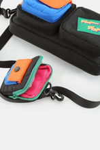 Cargar imagen en el visor de la galería, Himawari Removable Strap Nylon Crossbody Bag with EarPods Bag