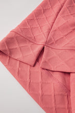 Load image into Gallery viewer, Casual Checkered Textured Tee and Drawstring Shorts