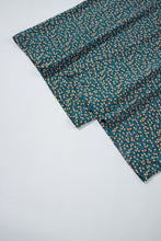 Load image into Gallery viewer, Green Floral Print Smocked High Waist Square Neck Jumpsuit