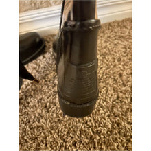 Load image into Gallery viewer, Authentic Coach Leopard-Print Leather Knee Boots - Black & Brown
