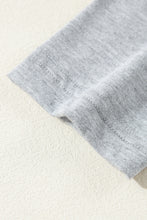 Load image into Gallery viewer, Light Grey Split Long Cardigan and Skinny Pants Lounge Set