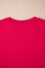 Load image into Gallery viewer, Fiery Red Christmas Santa Baby Tinsel Graphic Sweatshirt