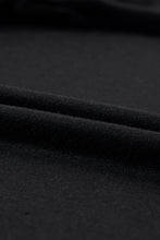 Load image into Gallery viewer, Black Deep V Pleated Crisscross Wide Leg Backless Jumpsuit