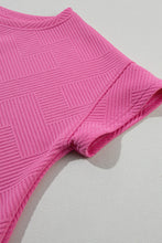 Load image into Gallery viewer, Gray 2pcs Solid Textured Drawstring Shorts Set