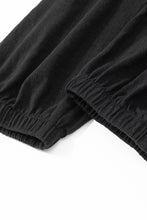 Load image into Gallery viewer, Black Plus Smocked High Waist Sleeveless V Neck Jumpsuit