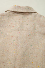 Load image into Gallery viewer, Oatmeal Single Breasted Elegant Suit Jacket