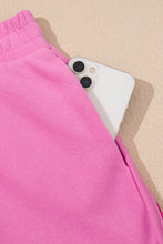 Load image into Gallery viewer, Bonbon Striped Accent Pullover and Shorts Two Piece Casual Set