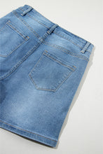 Cargar imagen en el visor de la galería, Ashleigh Blue Rhinestone Embellished Denim Shorts