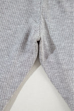 Load image into Gallery viewer, Light Grey Solid Color Loose Tunic Top and Slim Shorts Set