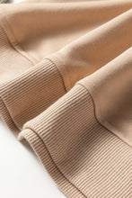 Load image into Gallery viewer, Oatmeal Varsity Striped Detail Crewneck Pullover Elastic Sweatpants 2pcs Outfit