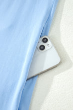 Load image into Gallery viewer, Beau Blue Patriotic Big Bow Stitched T Shift Mini Dress