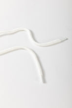 Load image into Gallery viewer, Black white Oversized Striped Henley Buttons Dolman Sleeve Hooded Top