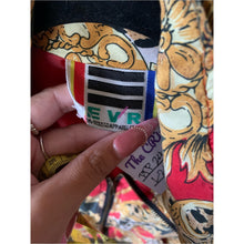 Load image into Gallery viewer, 80s Vintage 100% Silk Bold Baroque Print Bomber Jacket - Windbreaker