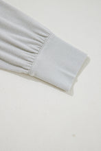 Load image into Gallery viewer, Gray 3 Pcs Crop Tank Top Shorts with Cardigan Lounge Set