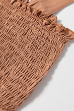 Load image into Gallery viewer, Dusty Pink Ruffled Shirred Wide Leg Sleeveless Jumpsuit