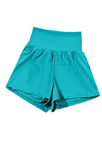 Cargar imagen en el visor de la galería, Pocketed Wide Waistband Swim Shorts