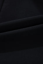 Load image into Gallery viewer, Black Contrast Bowknot Applique Crew Neck Sleeveless Mini Dress