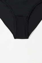 Cargar imagen en el visor de la galería, Rose Red Crossover Colorblock Cutout One Piece Swimsuit