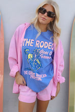 Cargar imagen en el visor de la galería, Sky Blue Rodeo Forever Western Graphic Tee