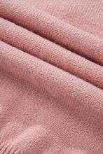 Load image into Gallery viewer, Sepia Rose Textured Knit Pearl Beaded Button Up Cardigan