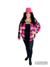 Load image into Gallery viewer, Trending Fall Short Plaid Shackets