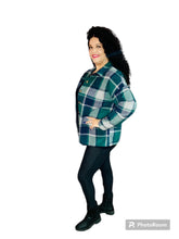 Load image into Gallery viewer, Trending Fall Short Plaid Shackets