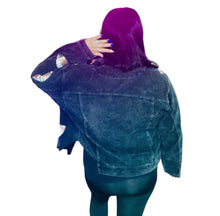 Load image into Gallery viewer, Sequins Cordoroy Football Jacket