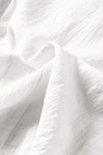 Load image into Gallery viewer, Beige Embroidered Mesh Flounce Sleeve Blouse