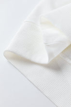 Load image into Gallery viewer, White Tinsel Game Day Drop Shoulder Graphic Sweatshirt