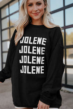 Load image into Gallery viewer, Orange JOLENE Ribbed Corded Oversized Sweatshirt